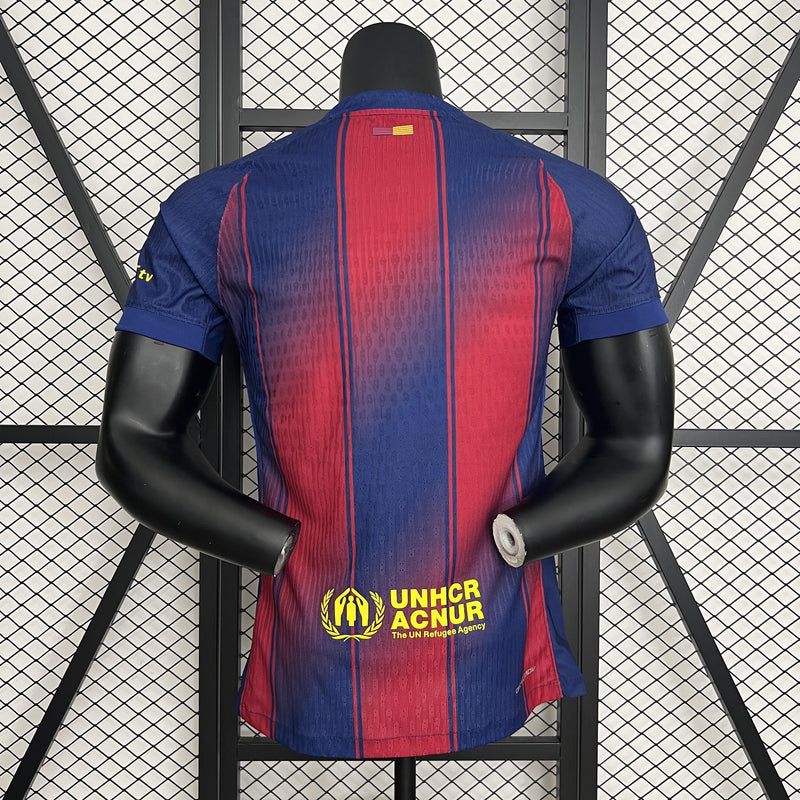 CAMISOLA BARCELONA I 25/26 homem (VERSÃO JOGADOR)