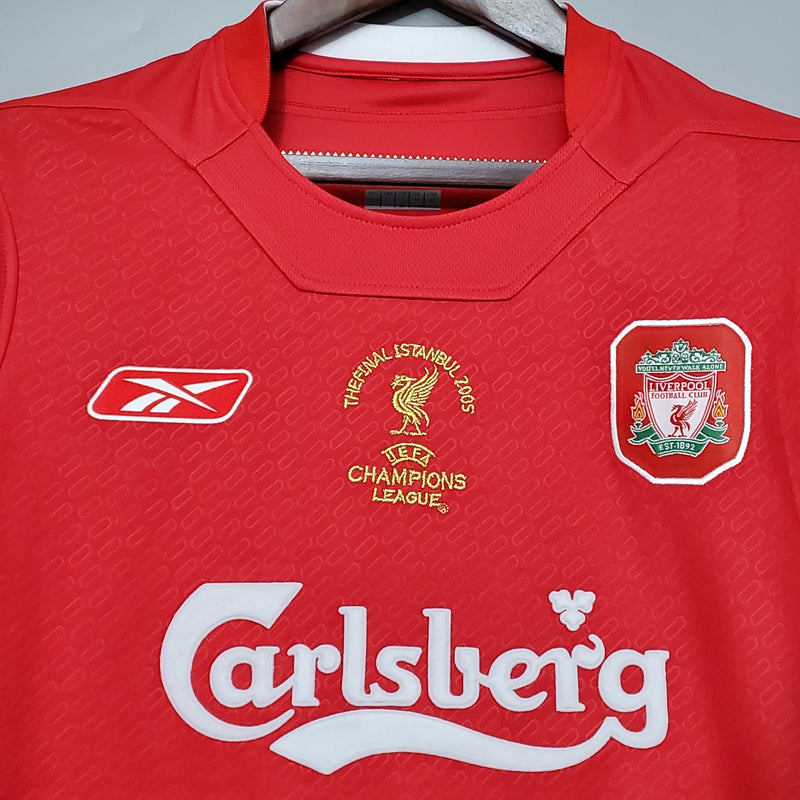 LIVERPOOL I 2005 LIGA DE CAMPEONES homem (RETRO)