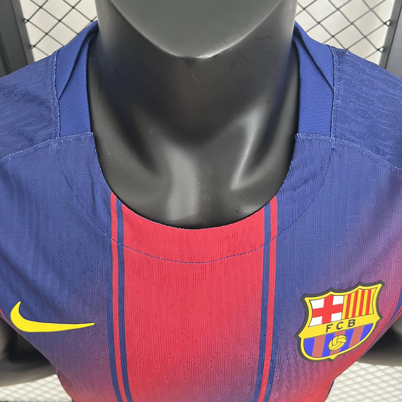 CAMISOLA BARCELONA I 25/26 homem (VERSÃO JOGADOR)