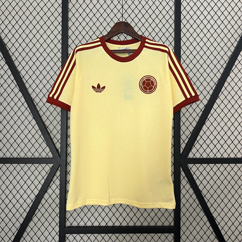 CAMISOLA COLOMBIA EDIÇÃO ESPECIAL LIMITADA ADIDAS RETRO I 24/25 homem