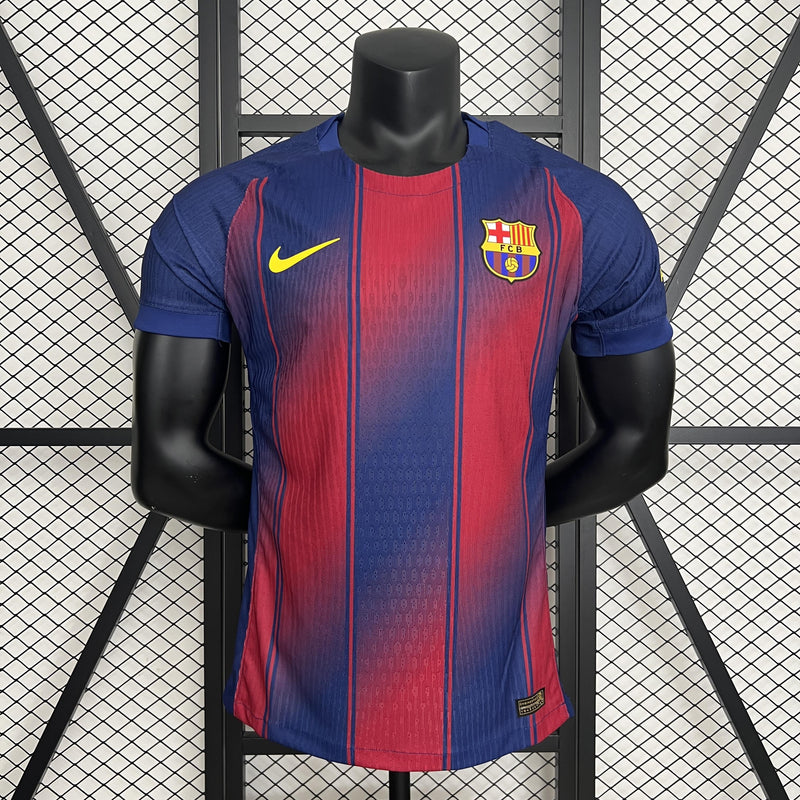 CAMISOLA BARCELONA I 25/26 homem (VERSÃO JOGADOR)