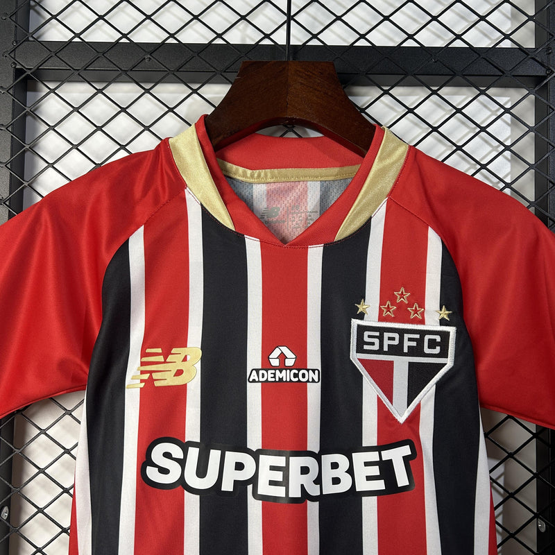 CAMISOLA SÃO PAULO II 25/26 CONJUNTO INFANTIL