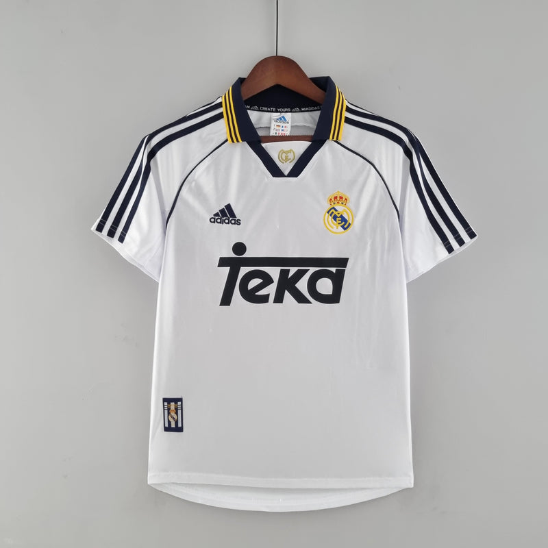 CAMISOLA REAL MADRID I 2000 homem (RETRO)