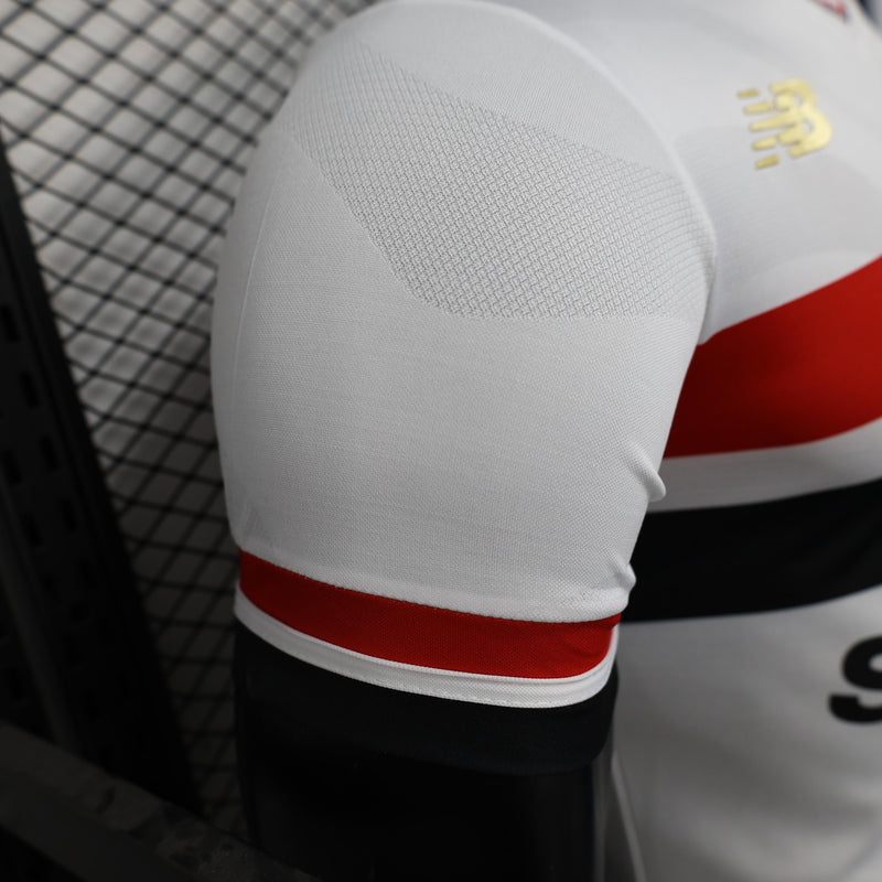 CAMISOLA SÃO PAULO I 25/26 homem TODOS OS PATROCINADORES (VERSÃO JOGADOR)