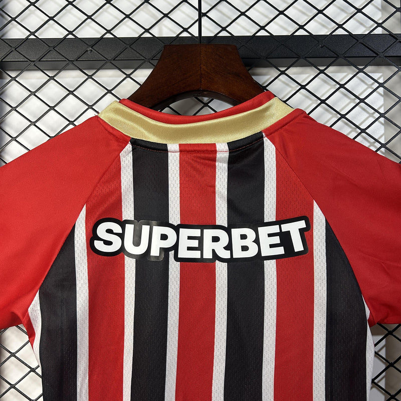 CAMISOLA SÃO PAULO II 25/26 CONJUNTO INFANTIL