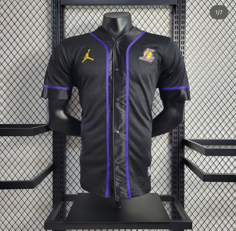 Camisa Los Angeles Lakers - Jersey Baseball