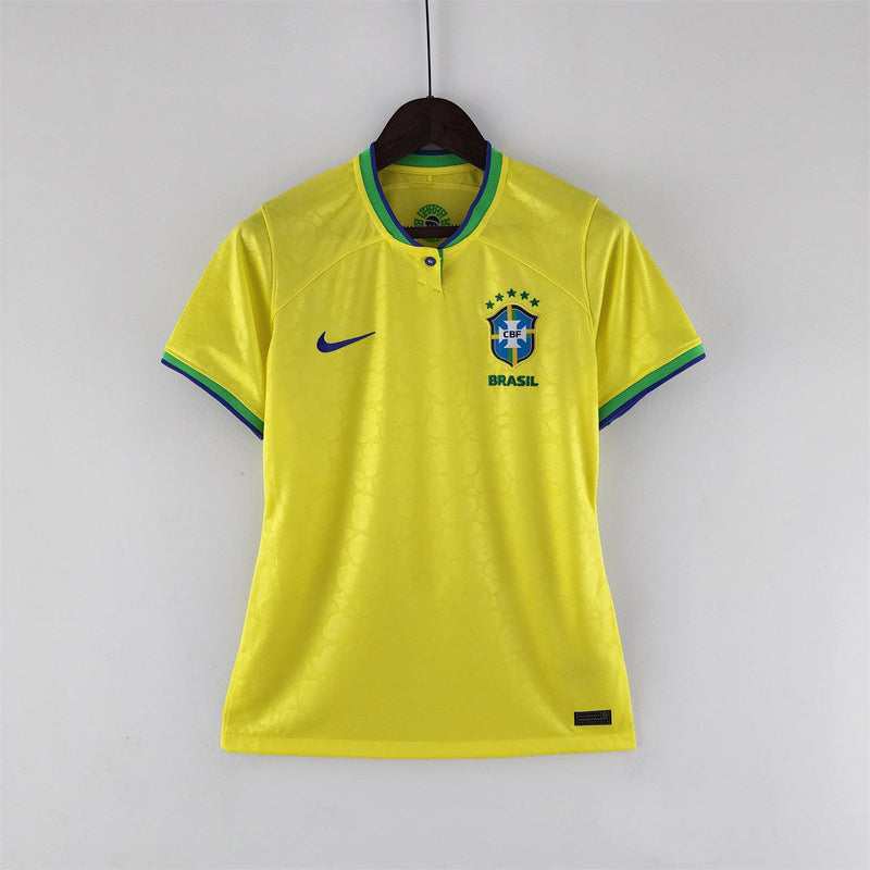 CAMISOLA BRASIL I COPA DO MUNDO 2022 - Mulher