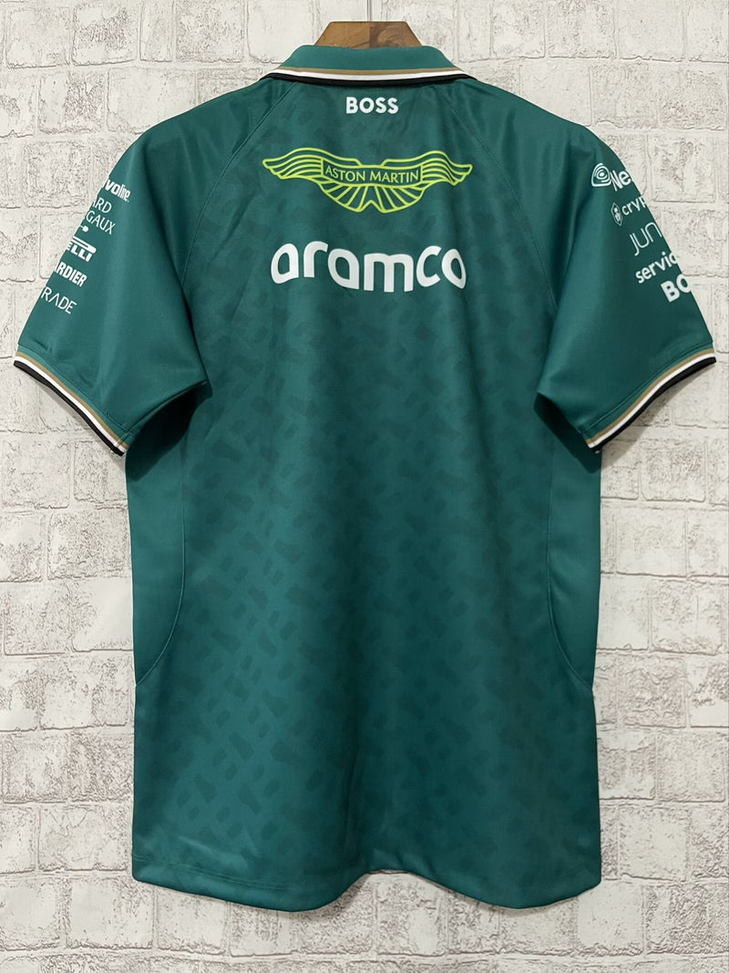 CAMISOLA F1 Aston Martin 2024 F1 - Green POLO