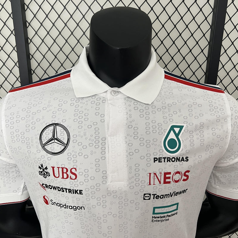 CAMISOLA F1 Mercedes 2024 F1 white - POLO