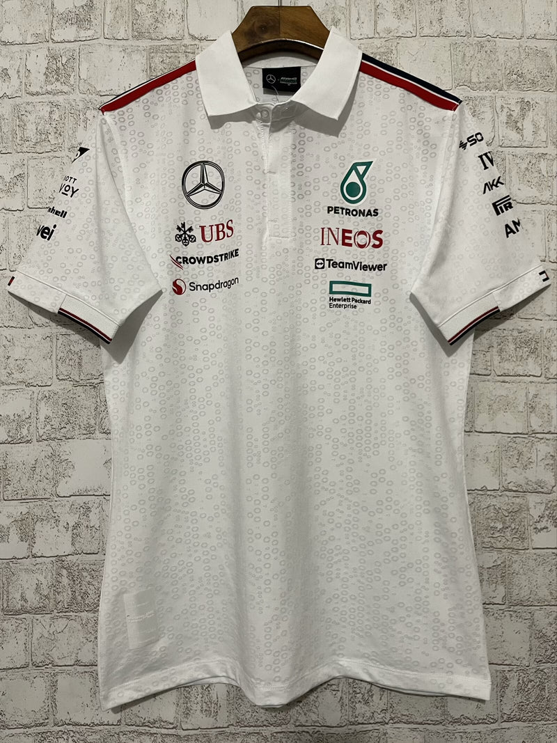 CAMISOLA F1 Mercedes 2024 F1 white - POLO