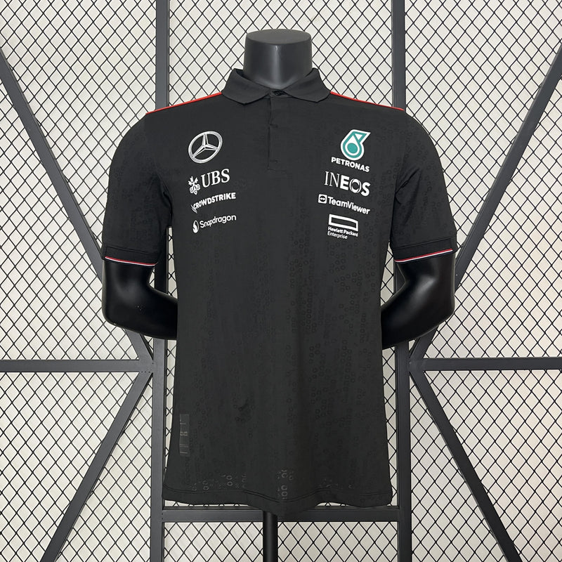 CAMISOLA F1 Mercedes 2024 new black - POLO