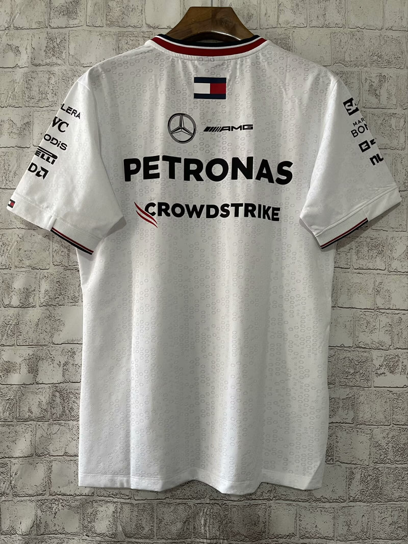 CAMISOLA F1 Mercedes 2024 new white F1 shirt