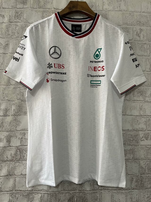 CAMISOLA F1 Mercedes 2024 new white F1 shirt