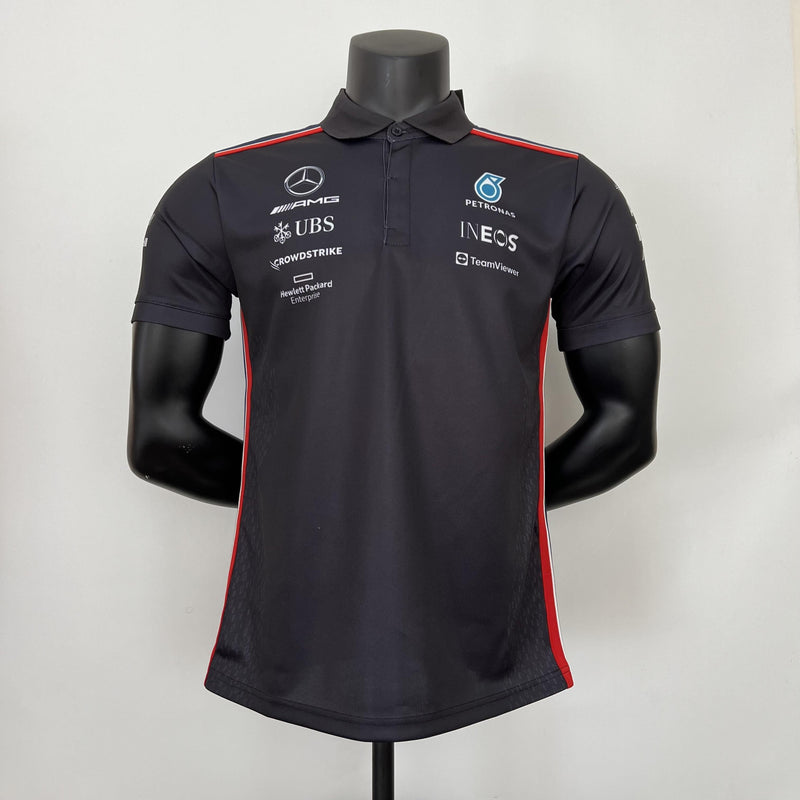 CAMISOLA F1 Mercedes Benz 2023 Black new - POLO