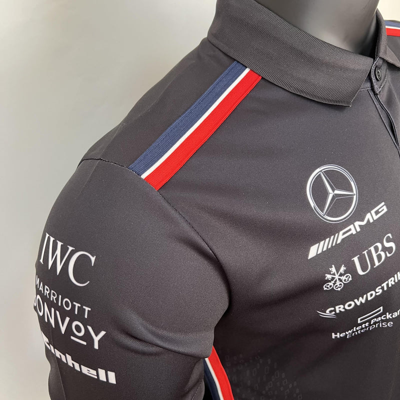 CAMISOLA F1 Mercedes Benz 2023 Black new - POLO