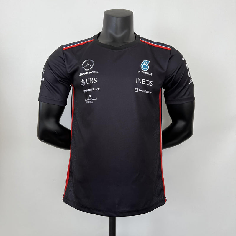 CAMISOLA F1 Mercedes Benz 2023 black T-shirt