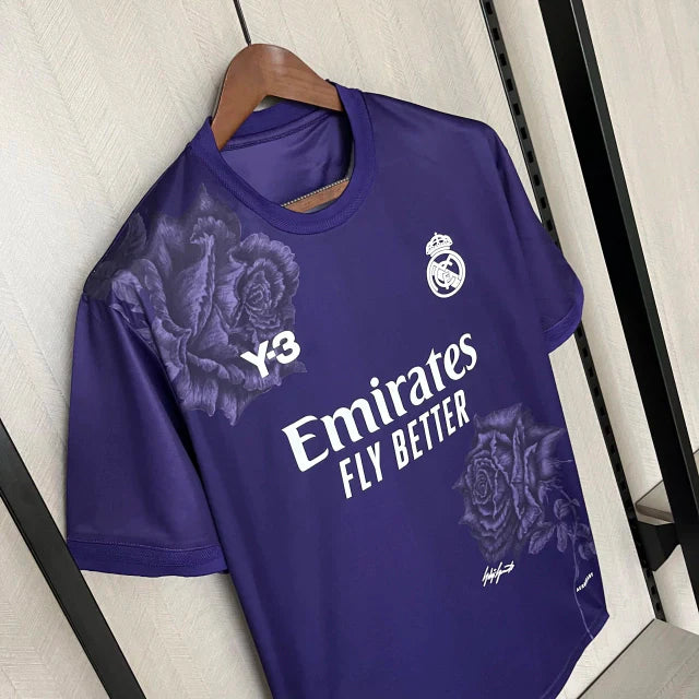 CAMISOLA REAL MADRID Y-3 23/24 homem - Roxo