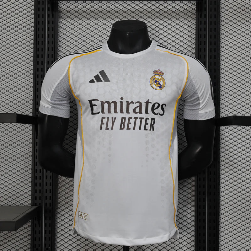 CAMISOLA REAL MADRID I 25/26 homem (VERSÃO JOGADOR)