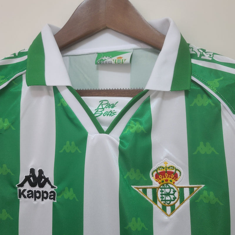 REAL BETIS I 95/97 homem (RETRO) MANGA LONGA