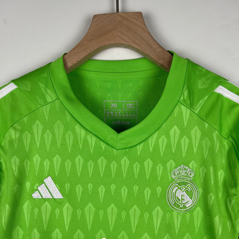 REAL MADRID PORTERO/GUARDA REDES I 23/24 CONJUNTO INFANTIL