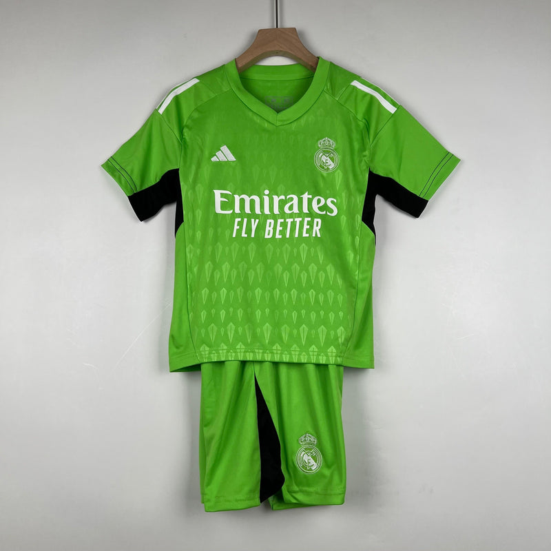 REAL MADRID PORTERO/GUARDA REDES I 23/24 CONJUNTO INFANTIL