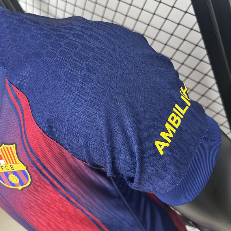 CAMISOLA BARCELONA I 25/26 homem (VERSÃO JOGADOR)