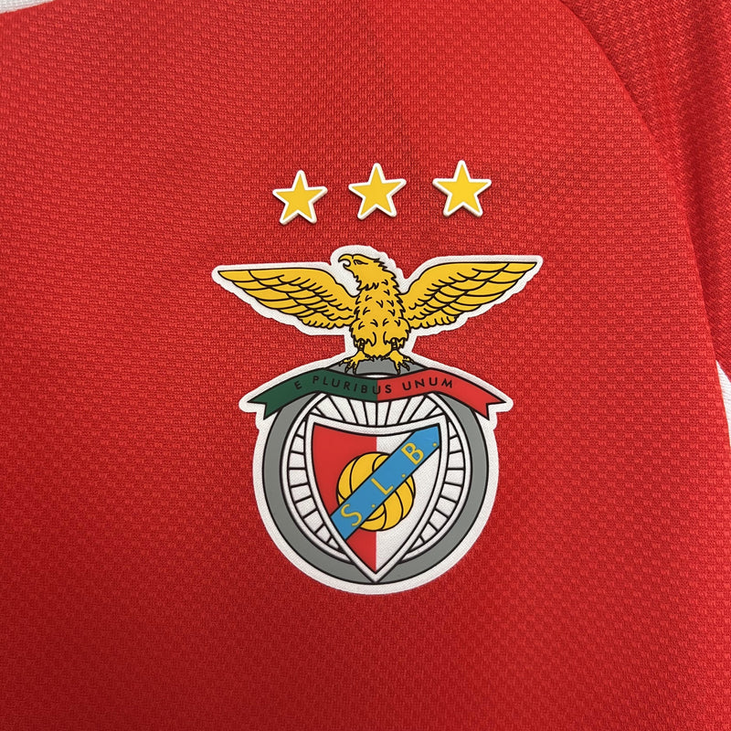CAMISOLA BENFICA I 25/26 homem (MANGA LONGA)
