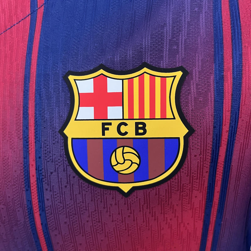 CAMISOLA BARCELONA I 25/26 homem (VERSÃO JOGADOR)