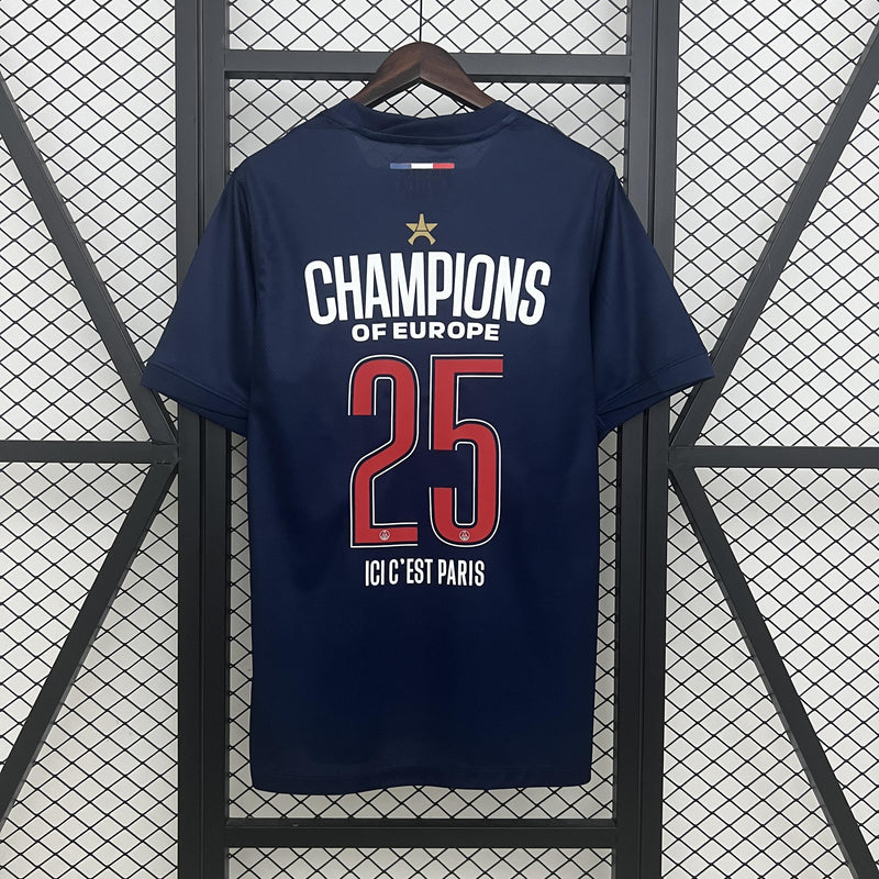CAMISOLA PSG I 24/26 EDIÇÃO CHAMPIONS homem